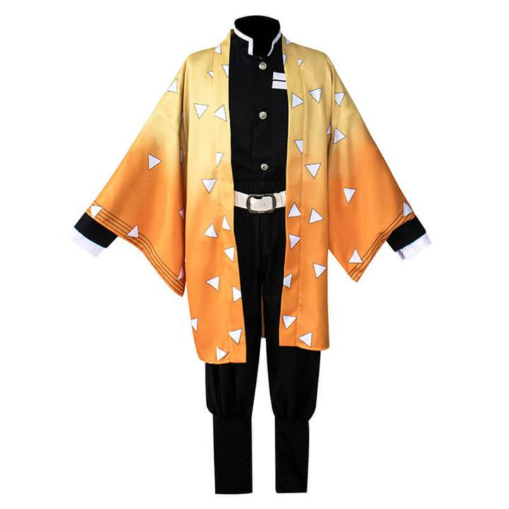 Halloween Costume Kids Anime Kimono Cloak