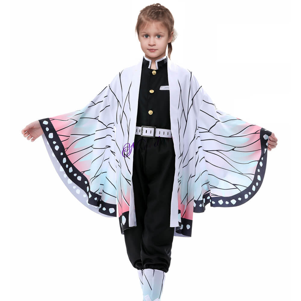 Halloween Costume Kids Anime Kimono Cloak