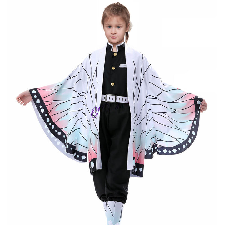Halloween Costume Kids Anime Kimono Cloak