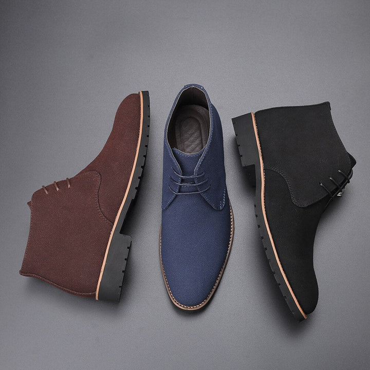 Laurens | Leren schoenen voor mannen van rundsuèdeleer - Image 2