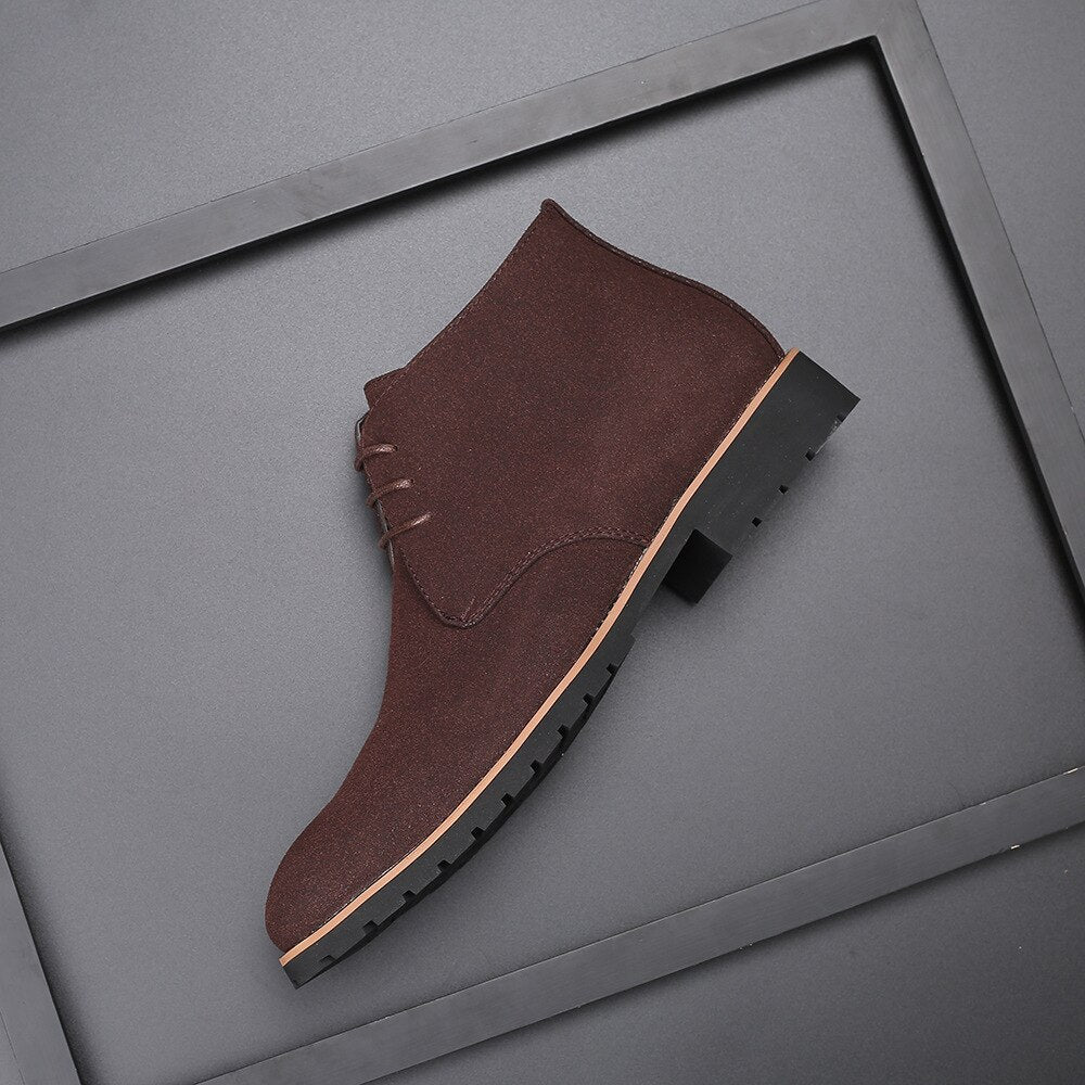 Laurens | Leren schoenen voor mannen van rundsuèdeleer - Image 3