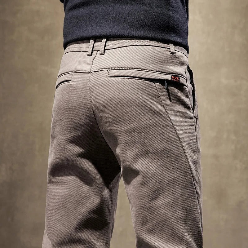Men’s Warm Work Trousers | Winter Joggers Fleece-Lined