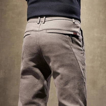 Men’s Warm Work Trousers | Winter Joggers Fleece-Lined