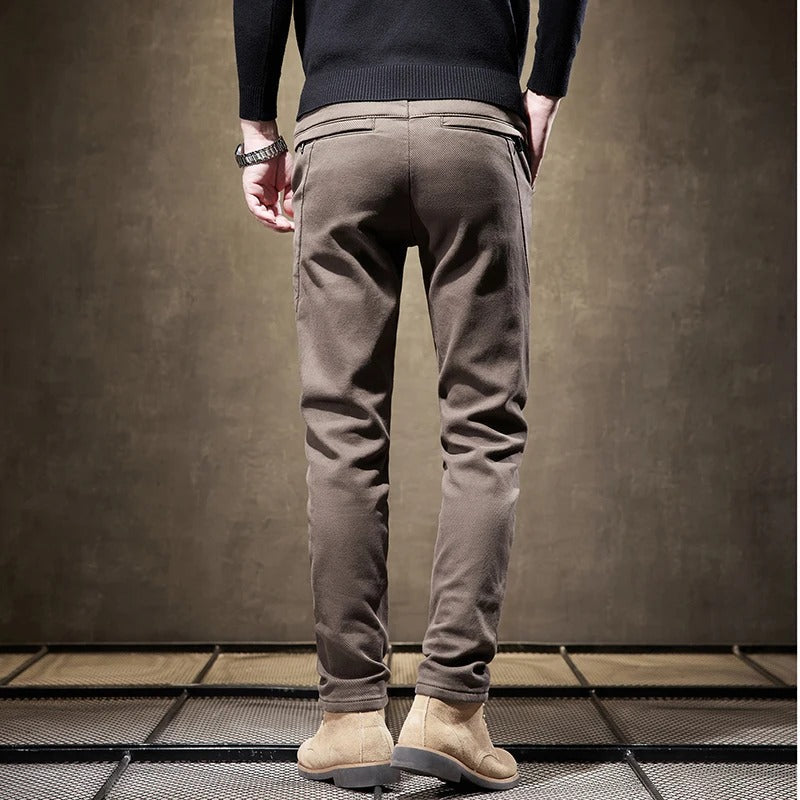 Men’s Warm Work Trousers | Winter Joggers Fleece-Lined
