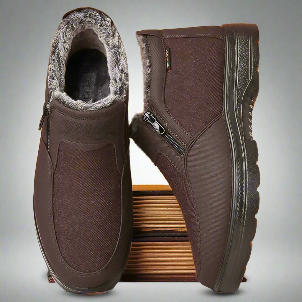 Men's Winter Snow Boots | Slip On, Ankle
