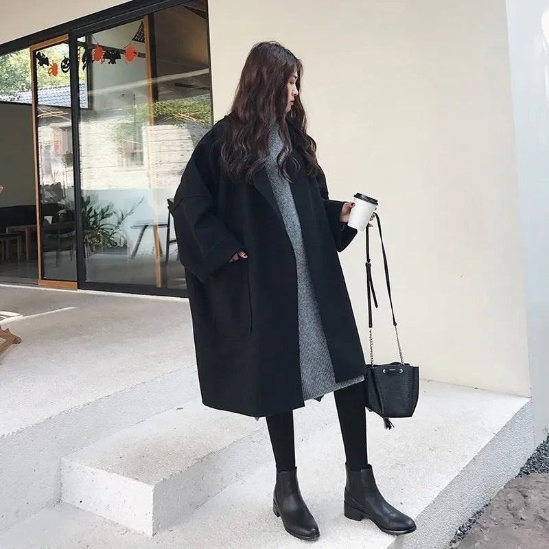 Women’s Oversized Spring Coat | Lightweight Long Trench