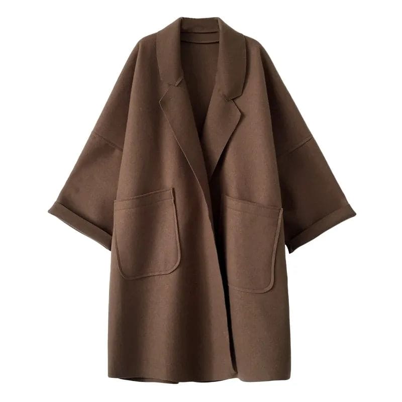 Women’s Oversized Spring Coat | Lightweight Long Trench