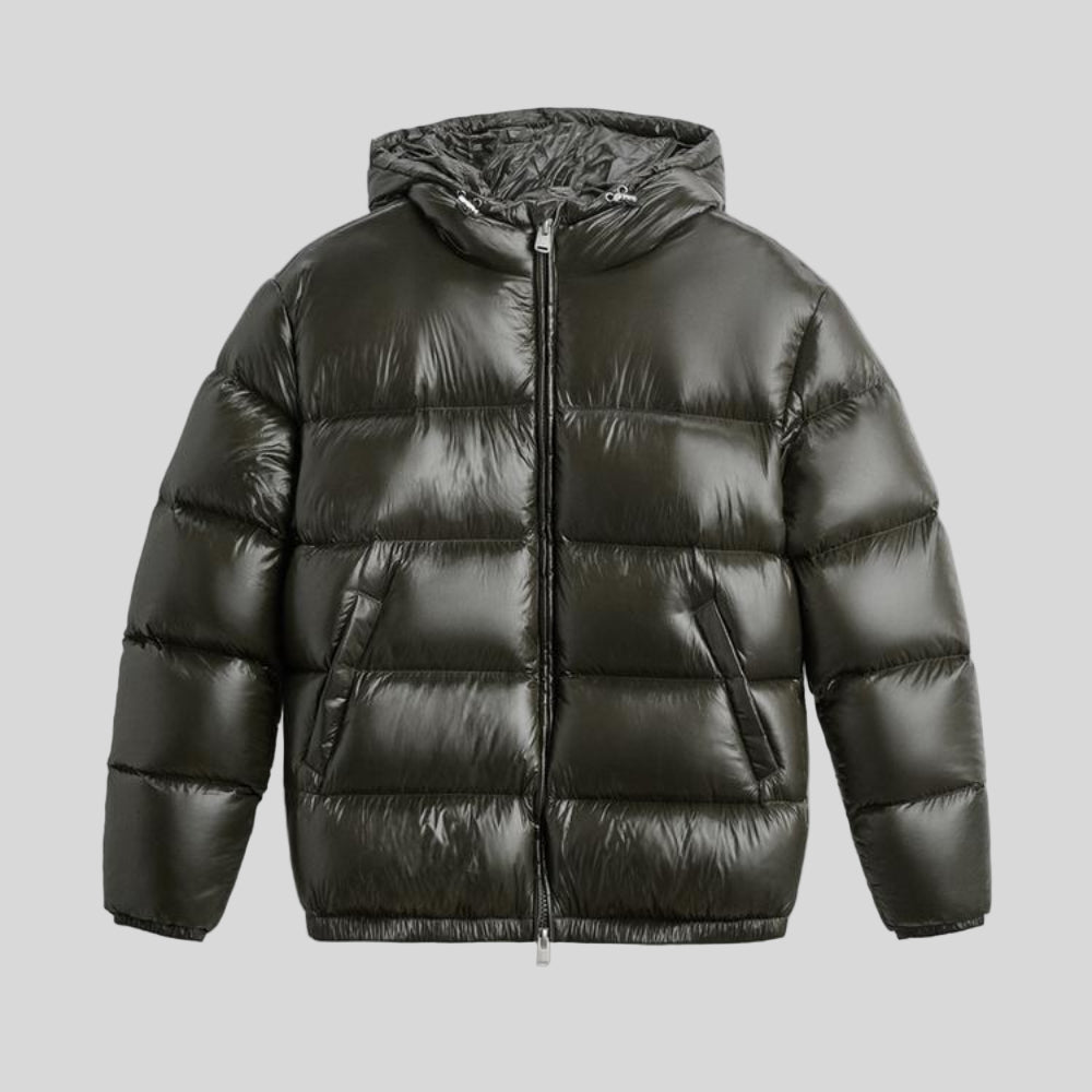 Ivyshape | Duck Down Puffer Jacket for Men - Image 2