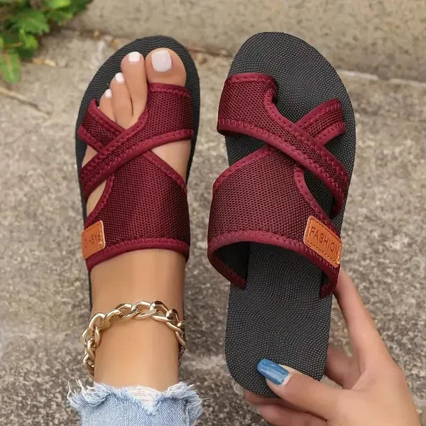 Women’s Orthopedic Slip On Sandals | Arch Support Walking