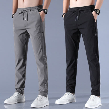 Men's Running Trousers | Lightweight Gym Pants With Zip Pockets