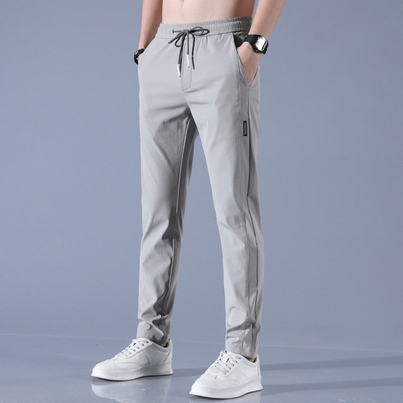 Men's Running Trousers | Lightweight Gym Pants With Zip Pockets