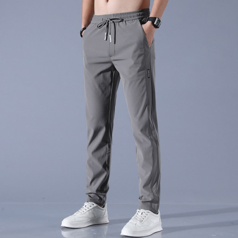 Men's Running Trousers | Lightweight Gym Pants With Zip Pockets