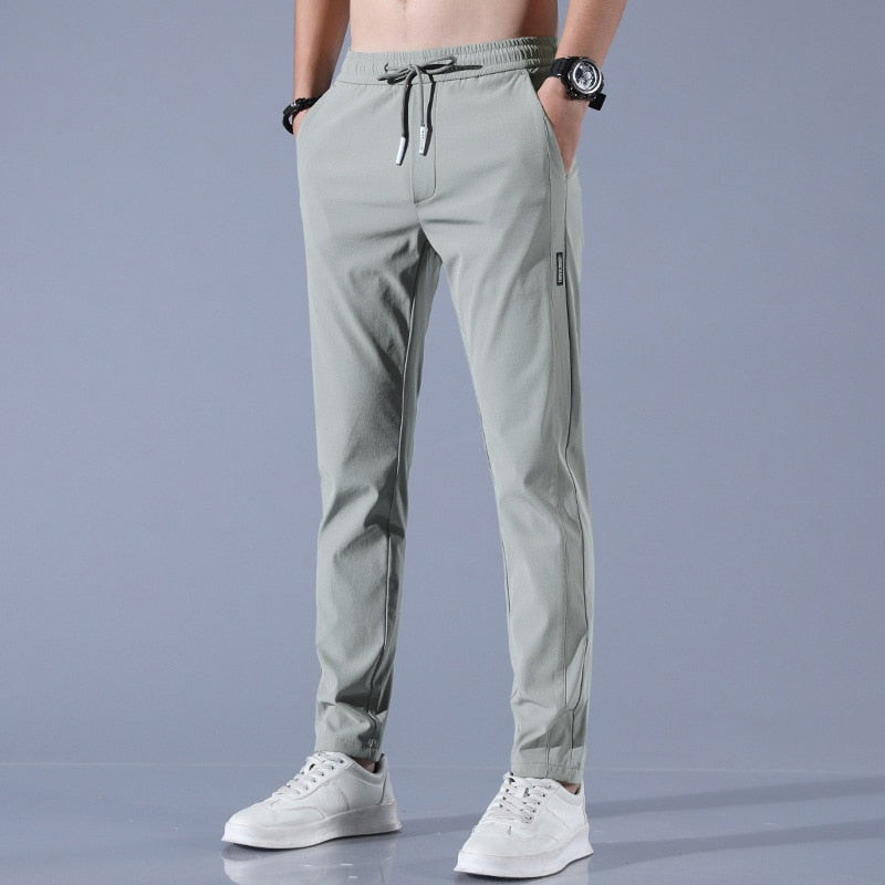 Men's Running Trousers | Lightweight Gym Pants With Zip Pockets