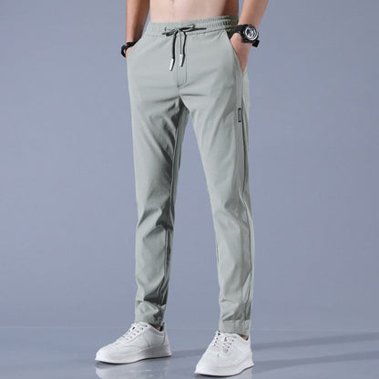 Men's Running Trousers | Lightweight Gym Pants With Zip Pockets