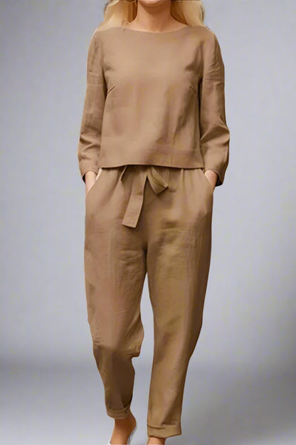 Women’s Loungewear Co Ord Set | Two Piece, High Waist