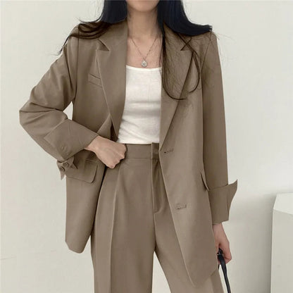 Women's Oversized Suit Set | Blazer and Trouser Co Ord