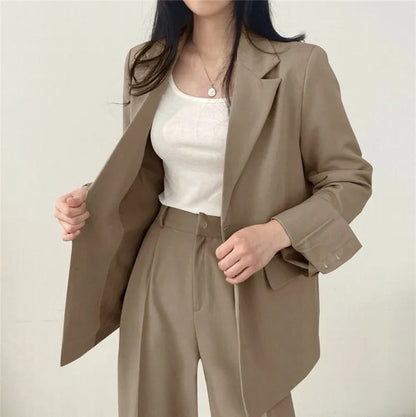Women's Oversized Suit Set | Blazer and Trouser Co Ord