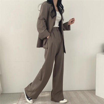 Women's Oversized Suit Set | Blazer and Trouser Co Ord
