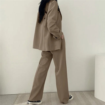 Women's Oversized Suit Set | Blazer and Trouser Co Ord