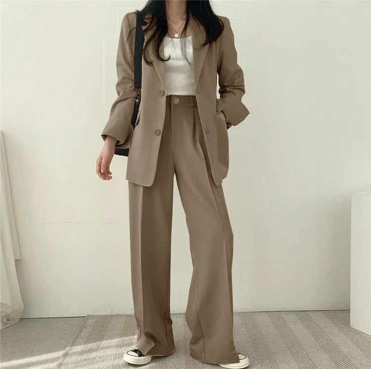 Women's Oversized Suit Set | Blazer and Trouser Co Ord