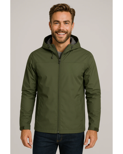 Men's Waterproof Jacket | Lightweight Raincoat Hood