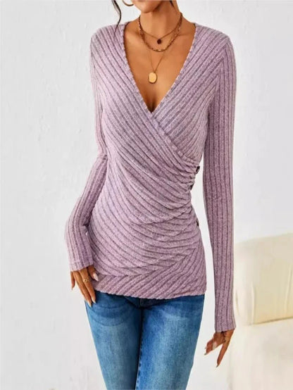 AURORA - Tummy Tucking Long Sleeve Top - DWOD4 - YD045011 - MOOD Melbourne