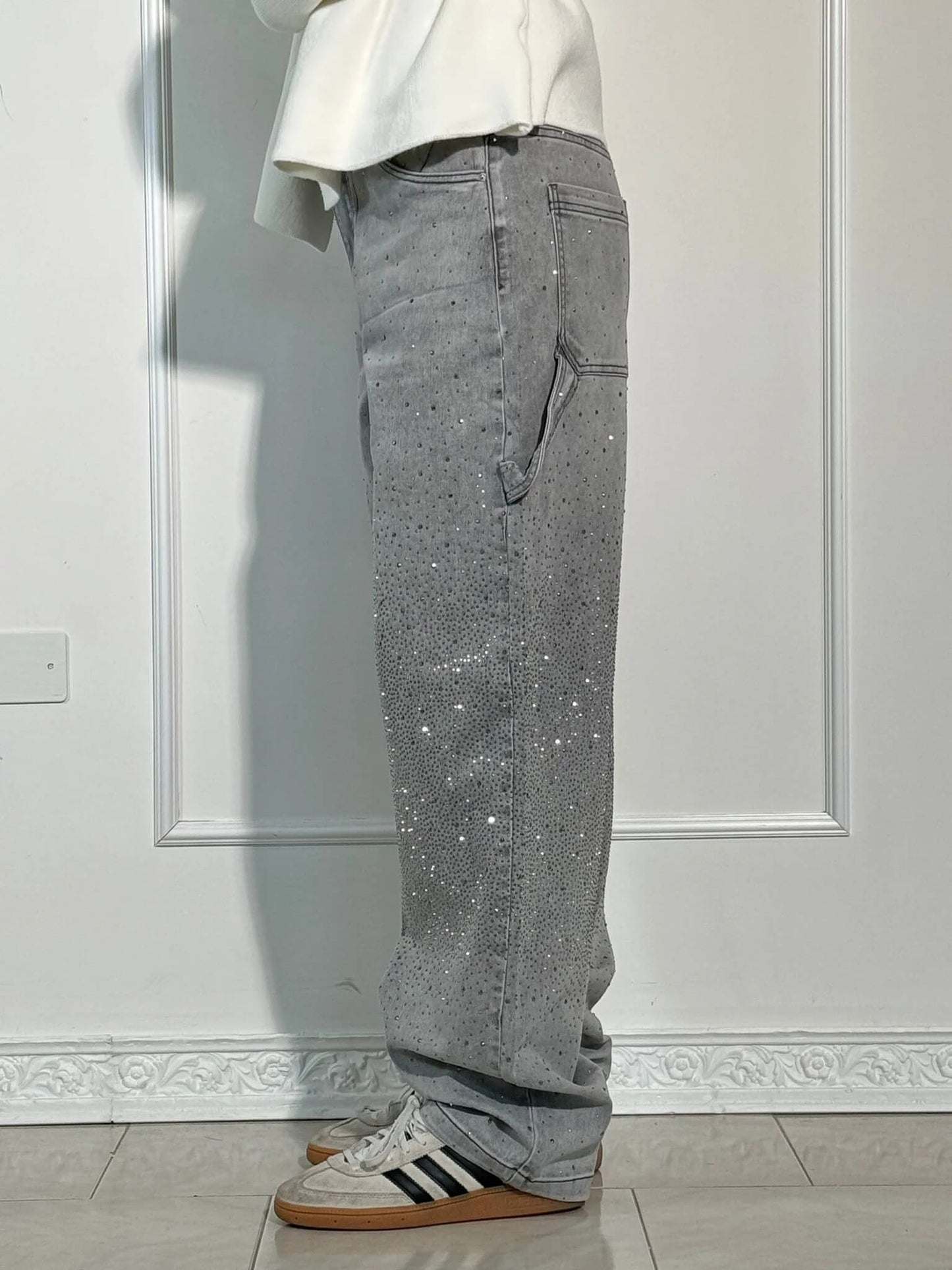 Women's Cargo Baggy Jeans | Wide Leg, High Waisted