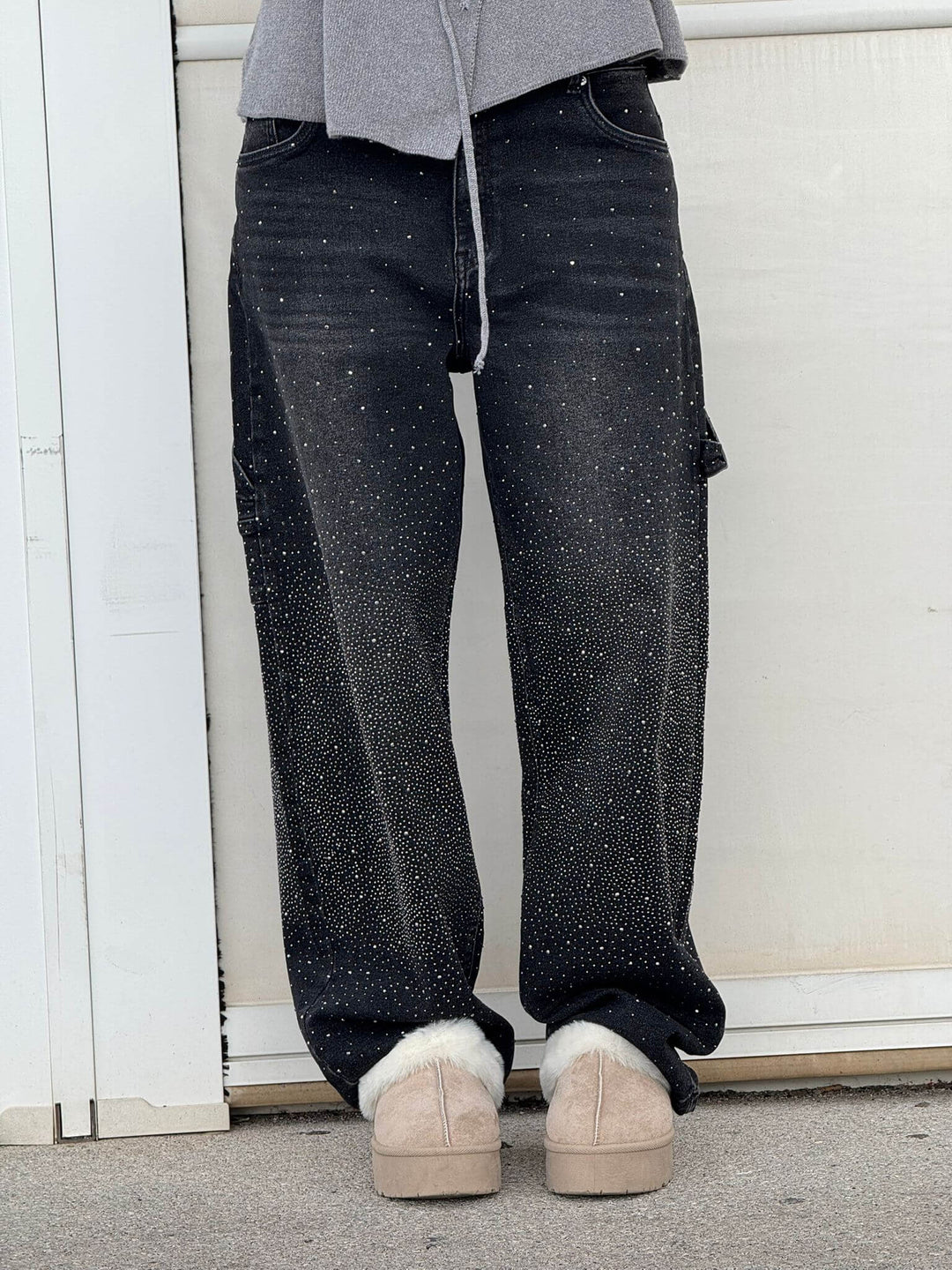 Women's Cargo Baggy Jeans | Wide Leg, High Waisted