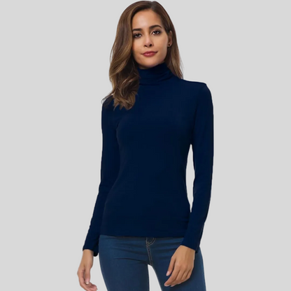 Slim Fit Women's Turtleneck - Petra - Image 7