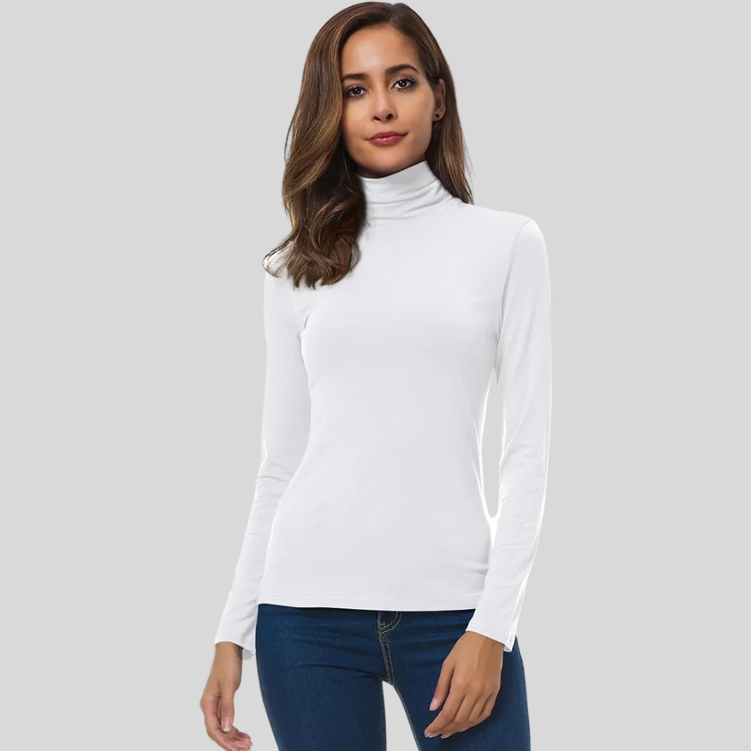 Slim Fit Women's Turtleneck - Petra - Image 13