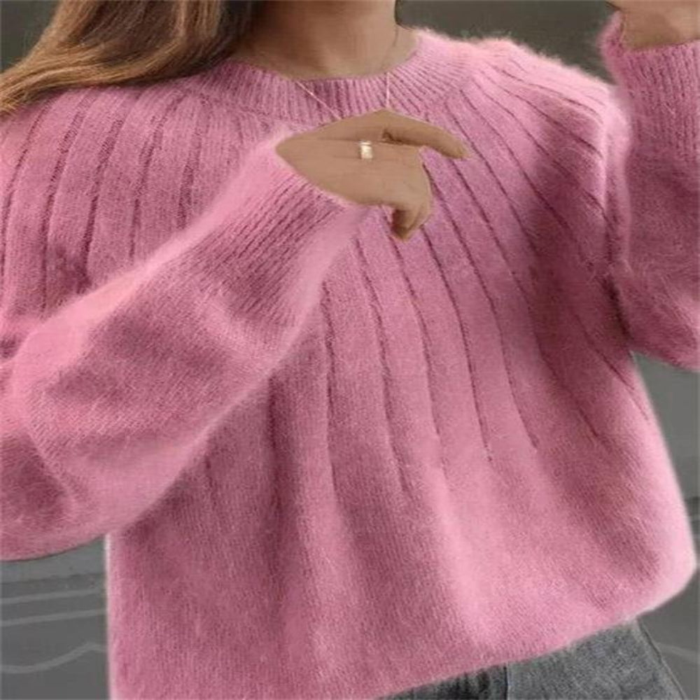 Soft Cashmere Knit Sweater - Sofie - Image 3