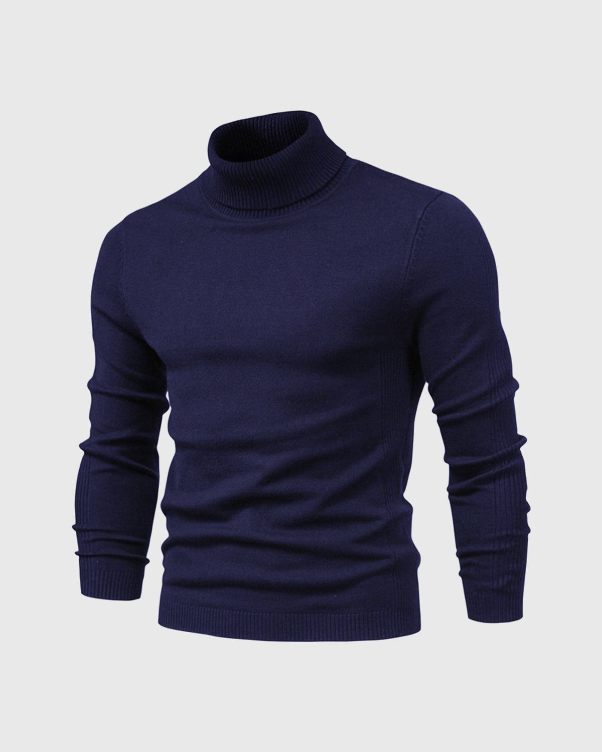Men’s Knitted Turtleneck Sweater | Warm Winter Roll Neck