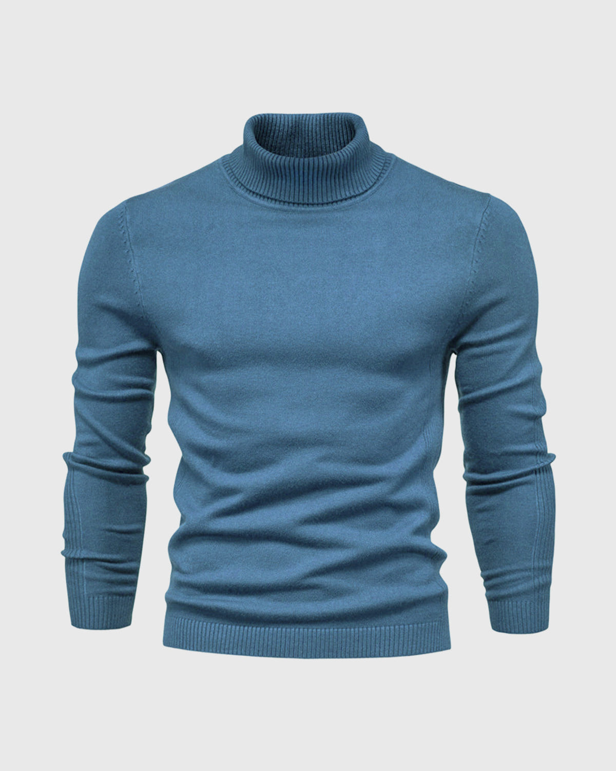 Men’s Knitted Turtleneck Sweater | Warm Winter Roll Neck