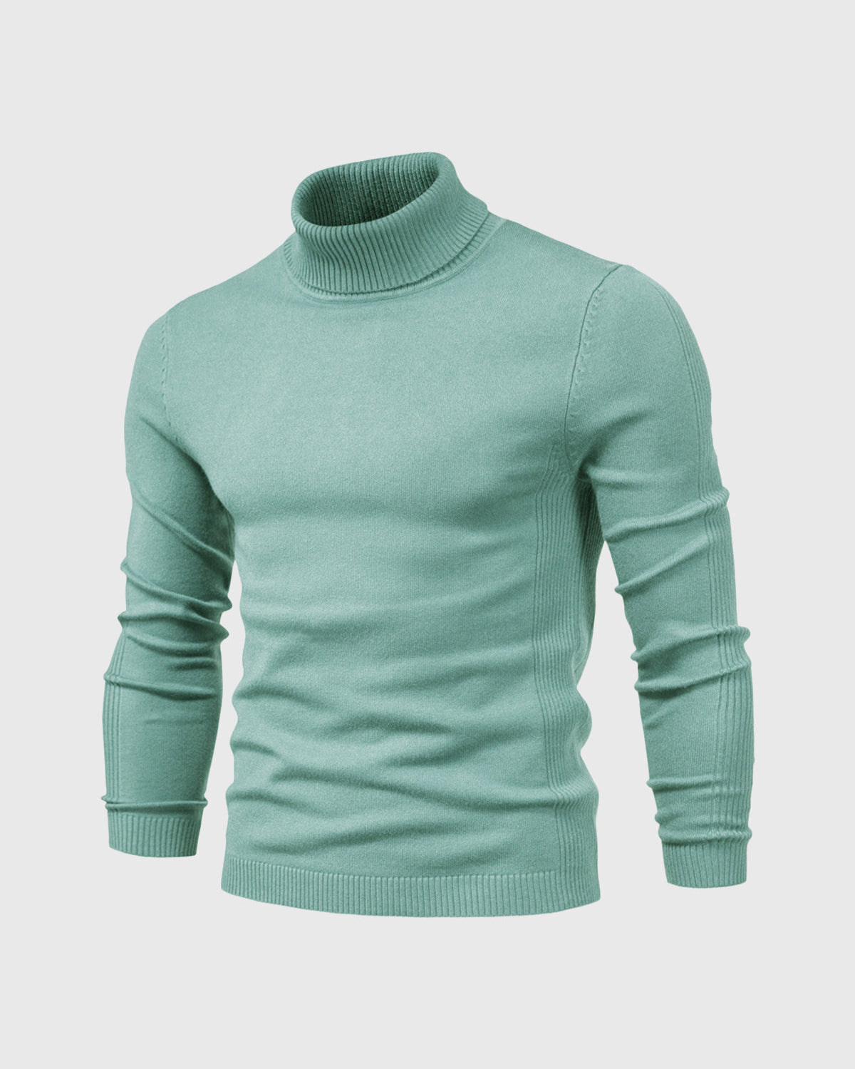 Men’s Knitted Turtleneck Sweater | Warm Winter Roll Neck