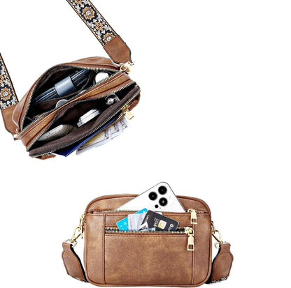 Moon Refined Leather Shoulder Bag - MOOD Melbourne