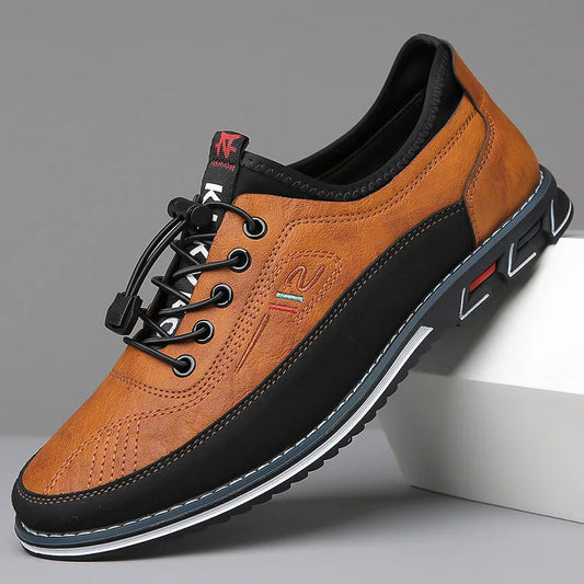 Men's Walking Oxford Shoes | Breathable, Slip On