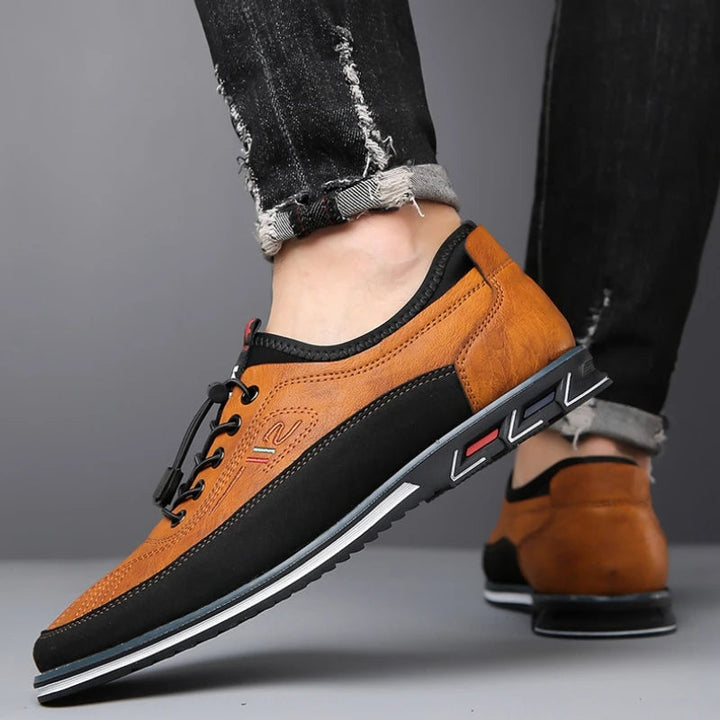 Men's Walking Oxford Shoes | Breathable, Slip On