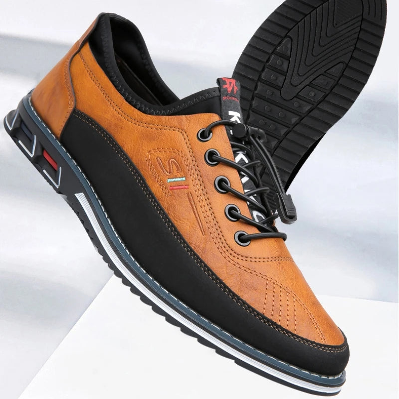 Men's Walking Oxford Shoes | Breathable, Slip On