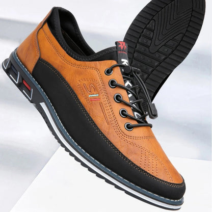 Men's Walking Oxford Shoes | Breathable, Slip On
