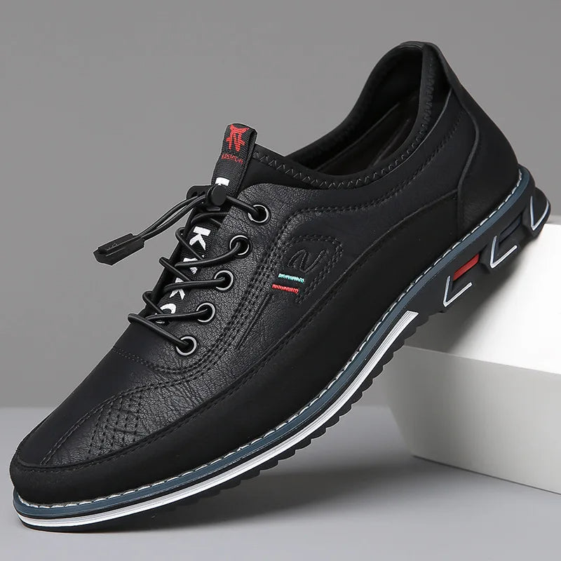Men's Walking Oxford Shoes | Breathable, Slip On