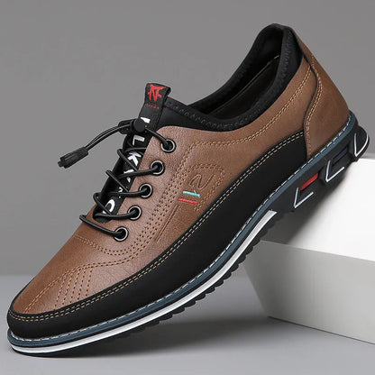 Men's Walking Oxford Shoes | Breathable, Slip On