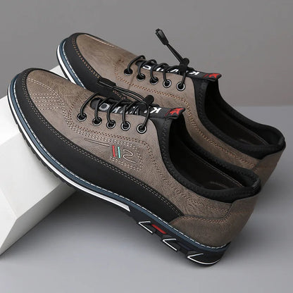 Men's Walking Oxford Shoes | Breathable, Slip On
