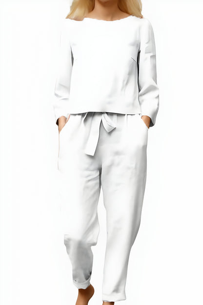 Women’s Loungewear Co Ord Set | Two Piece, High Waist