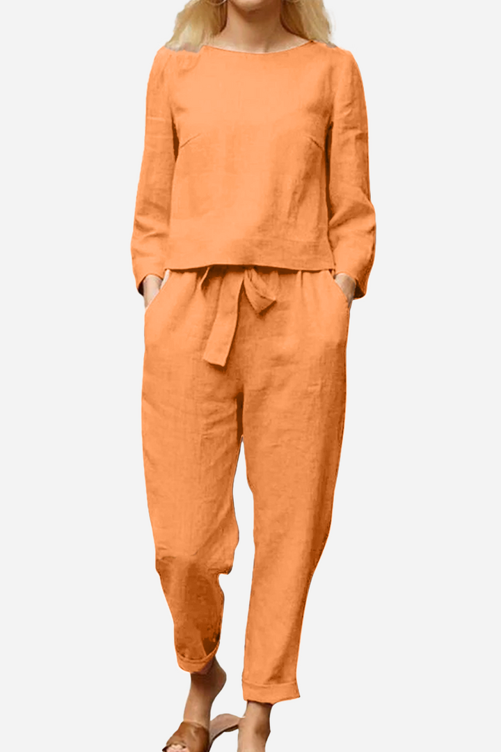 Women’s Loungewear Co Ord Set | Two Piece, High Waist