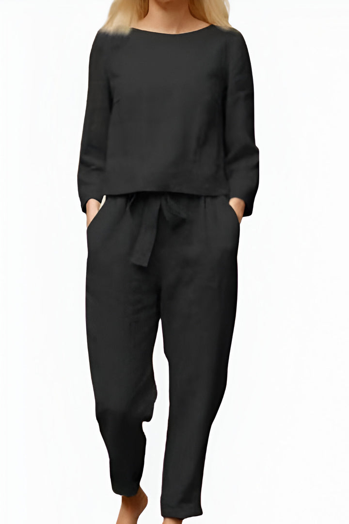 Women’s Loungewear Co Ord Set | Two Piece, High Waist
