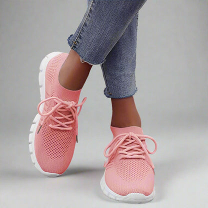 Rosa elegante orthopädische schuhe