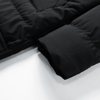 Men's Long Puffer Coat | Winter Waterproof Parka