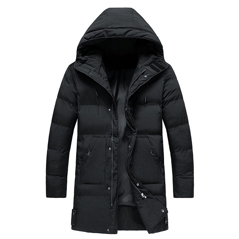 Men's Long Puffer Coat | Winter Waterproof Parka