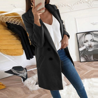 Women’s Long Trench Coat | Lightweight Spring Jacket