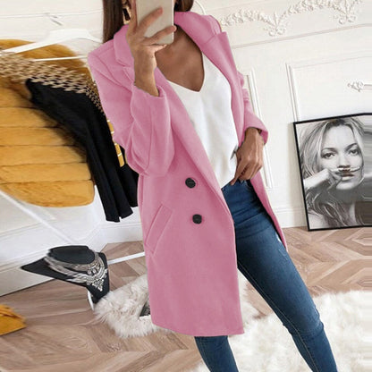 Women’s Long Trench Coat | Lightweight Spring Jacket
